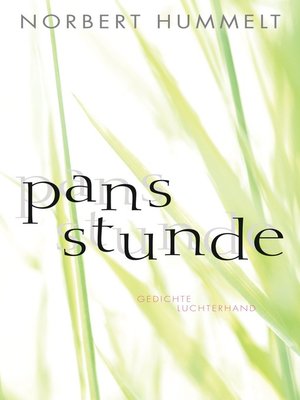 cover image of Pans Stunde